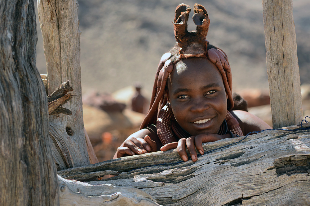 Himba en Namibie