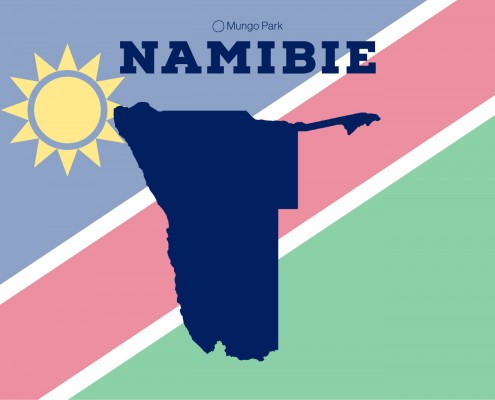 infographie sur la Namibie