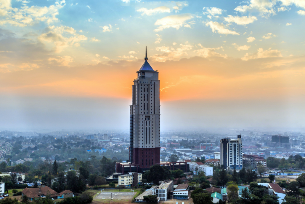 nairobi kenya skyline sur mesure